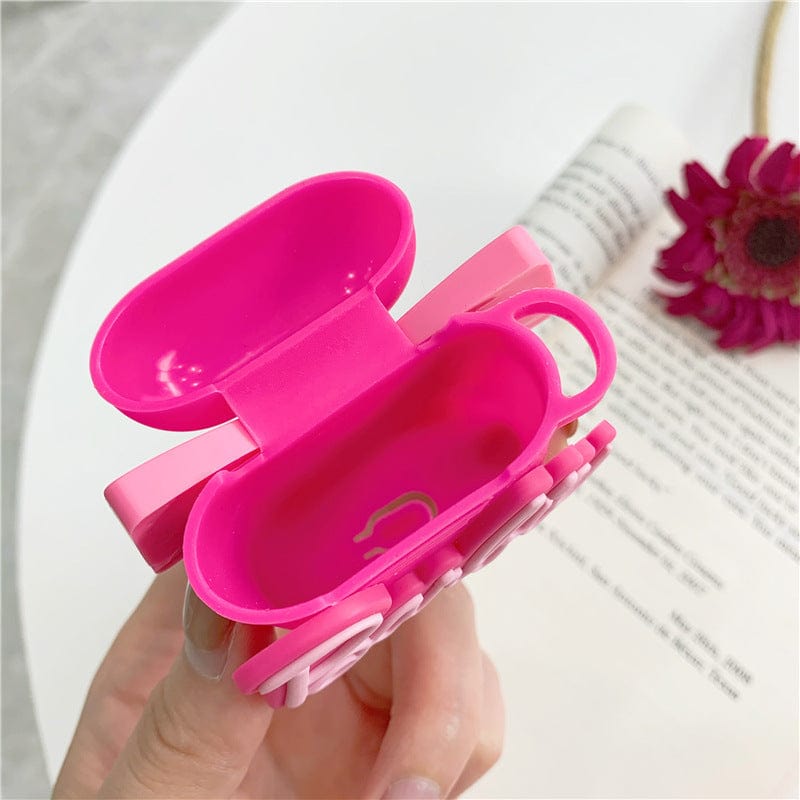 3D Barbie Silicone AirPods Earphone Case