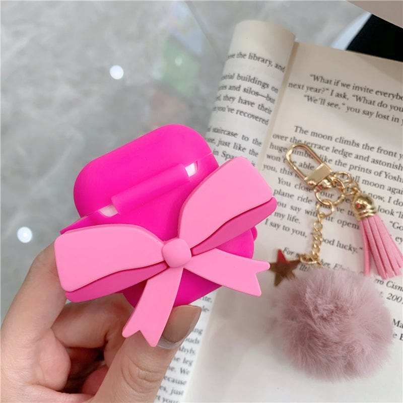 3D Barbie Silicone AirPods Earphone Case
