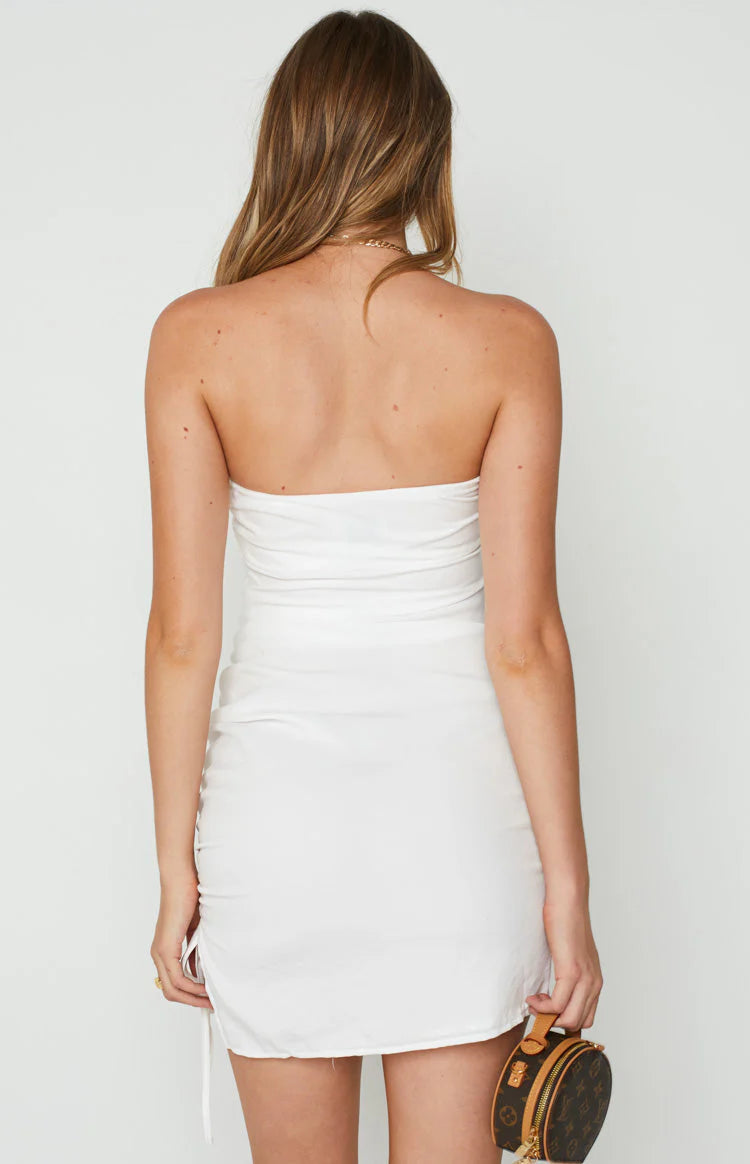 SNDYS Nobu Mini Dress White
