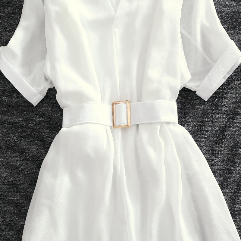 Elegant Women&#39;s Summer Two-piece Dress Luxury Chiffon Party Loose Tulle Evening Dresses for Women 2022 Prom Transparent White