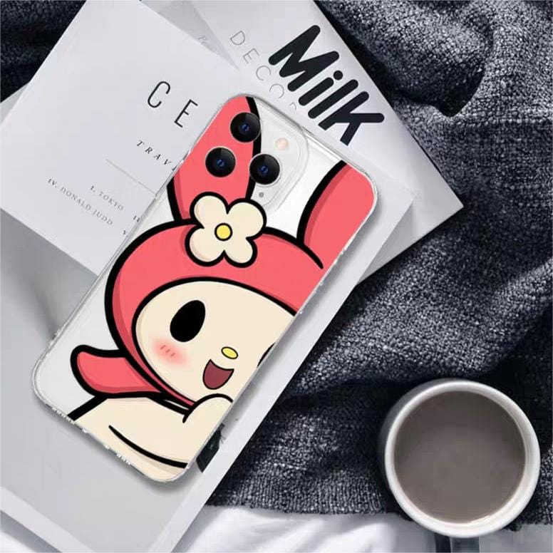 Anime My Melody Kuromi Kawaii iPhone Case